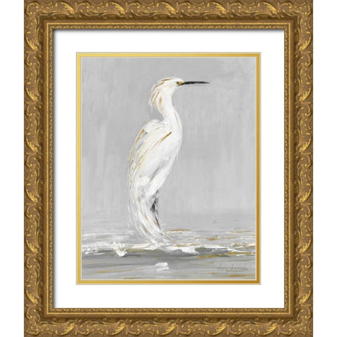 Coast Watching I Gold Ornate Wood Framed Art Print with Double Matting by Swatland, Sally