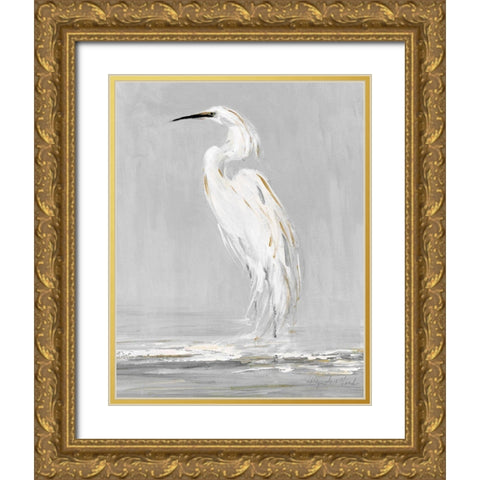 Coast Watching II Gold Ornate Wood Framed Art Print with Double Matting by Swatland, Sally