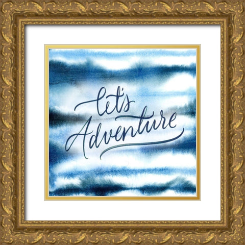 Coastal Adventure Gold Ornate Wood Framed Art Print with Double Matting by Brockmon, Kristen