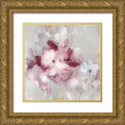 Sitting So Pretty III Gold Ornate Wood Framed Art Print with Double Matting by Robinson, Carol