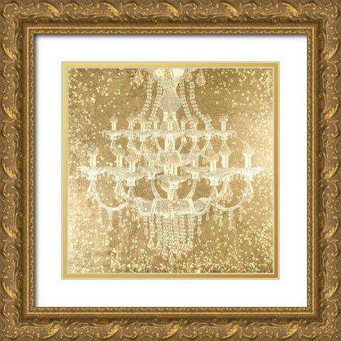 Golden Runway Gold Ornate Wood Framed Art Print with Double Matting by Designs, CAD