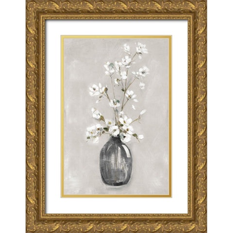 Cottage Spring I Gold Ornate Wood Framed Art Print with Double Matting by Swatland, Sally