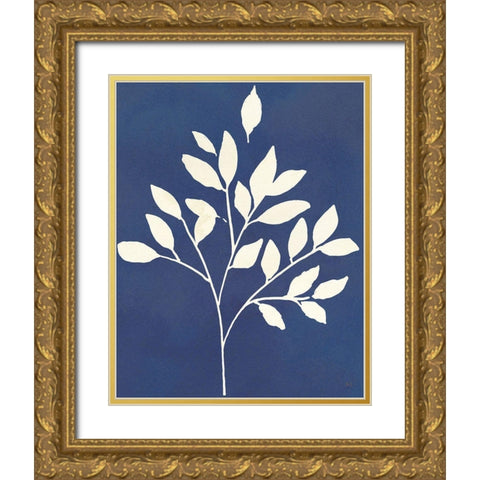 Night Sky Silhouette I Gold Ornate Wood Framed Art Print with Double Matting by Jill, Susan