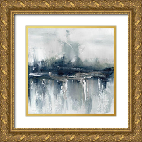Indyscape II Gold Ornate Wood Framed Art Print with Double Matting by Chang, Stella