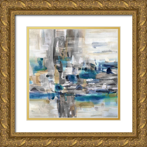 Burnt Pine II Gold Ornate Wood Framed Art Print with Double Matting by Jill, Susan