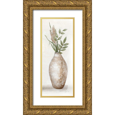 Meadow Picks I Gold Ornate Wood Framed Art Print with Double Matting by Tava Studios