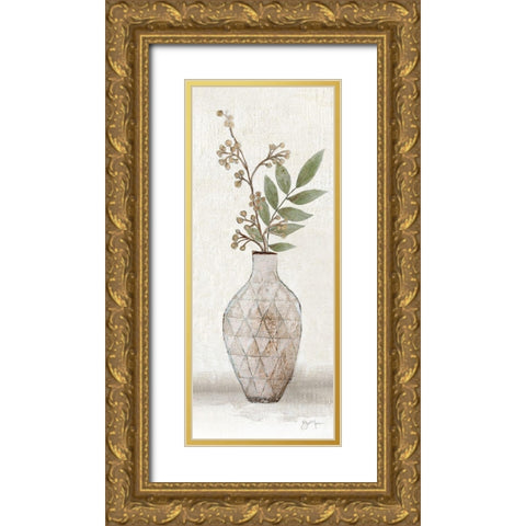 Meadow Pick III Gold Ornate Wood Framed Art Print with Double Matting by Tava Studios