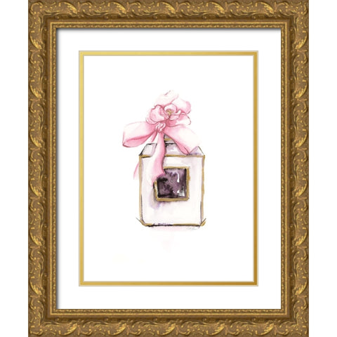 Eau De Toilette Gold Ornate Wood Framed Art Print with Double Matting by Chang, Stella