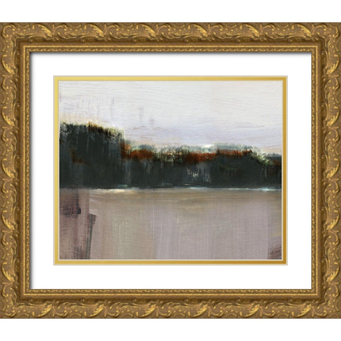 At Dusk Turnwood  Gold Ornate Wood Framed Art Print with Double Matting by Jill, Susan