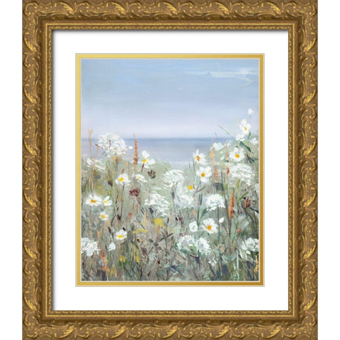 Wild Sea Breeze II Gold Ornate Wood Framed Art Print with Double Matting by Swatland, Sally
