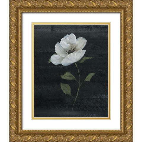 Country Botanical II Gold Ornate Wood Framed Art Print with Double Matting by Nan