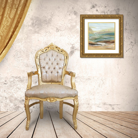 Balsam Mountain II Gold Ornate Wood Framed Art Print with Double Matting by Jill, Susan