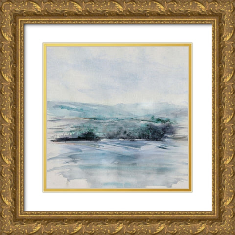 Beech Mountain I Gold Ornate Wood Framed Art Print with Double Matting by Jill, Susan