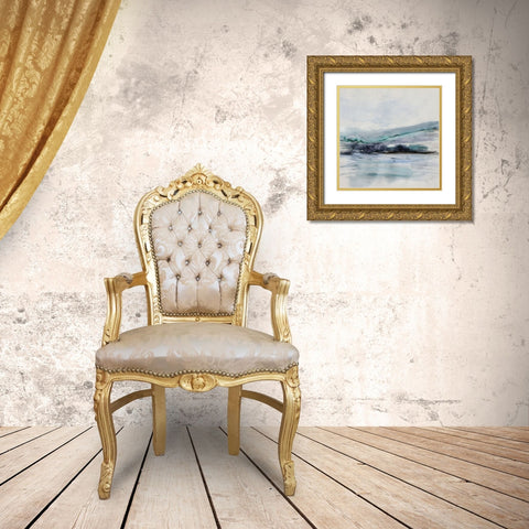 Beech Mountain II Gold Ornate Wood Framed Art Print with Double Matting by Jill, Susan