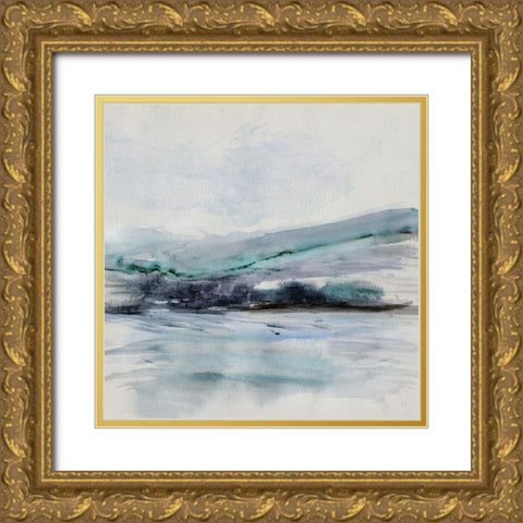 Beech Mountain II Gold Ornate Wood Framed Art Print with Double Matting by Jill, Susan