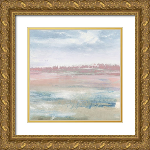 Back Shandelee III Gold Ornate Wood Framed Art Print with Double Matting by Jill, Susan