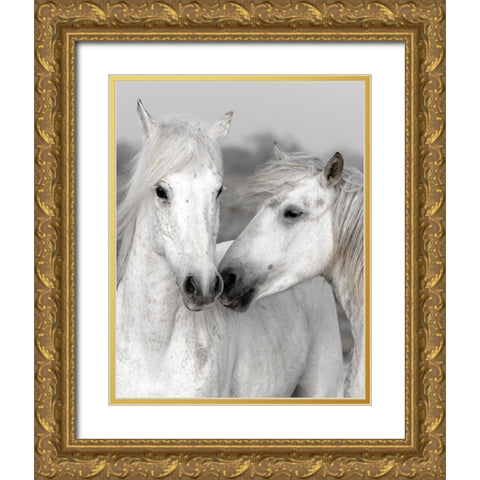 Affection I Gold Ornate Wood Framed Art Print with Double Matting by Delimont, Danita