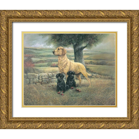Proud Mother Gold Ornate Wood Framed Art Print with Double Matting by Manning, Ruane