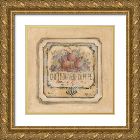 Chateauneue du Gold Ornate Wood Framed Art Print with Double Matting by McRostie, Kate