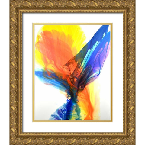 New Beginnings Gold Ornate Wood Framed Art Print with Double Matting by Segrest, Jane