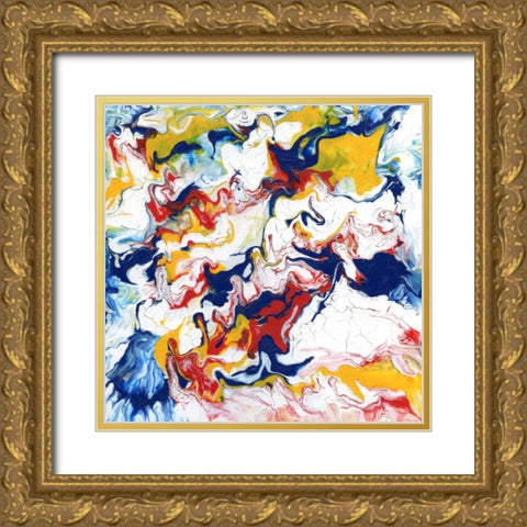 The Edge Gold Ornate Wood Framed Art Print with Double Matting by Segrest, Jane