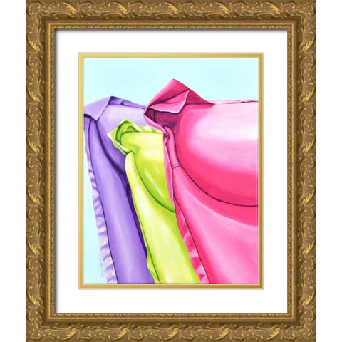 In The Middle Gold Ornate Wood Framed Art Print with Double Matting by Segrest, Jane