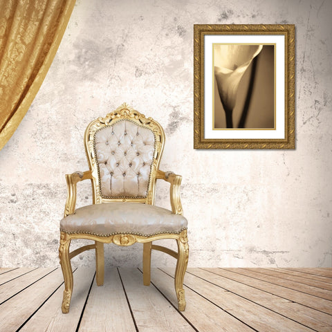 Divinity I Gold Ornate Wood Framed Art Print with Double Matting by Ryan, Cinzia