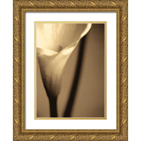 Divinity I Gold Ornate Wood Framed Art Print with Double Matting by Ryan, Cinzia