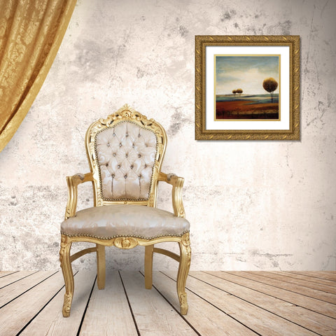 Tranquil Plains II Gold Ornate Wood Framed Art Print with Double Matting by Salemink-Roos, Ursula