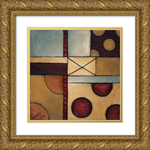 Cruisin Gold Ornate Wood Framed Art Print with Double Matting by Eve