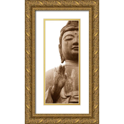 Buddha I Gold Ornate Wood Framed Art Print with Double Matting by Maihara/Watt, Jeff/Boyce