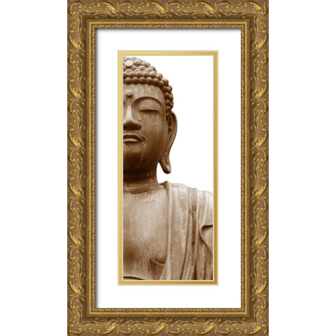 Buddha II Gold Ornate Wood Framed Art Print with Double Matting by Maihara/Watt, Jeff/Boyce