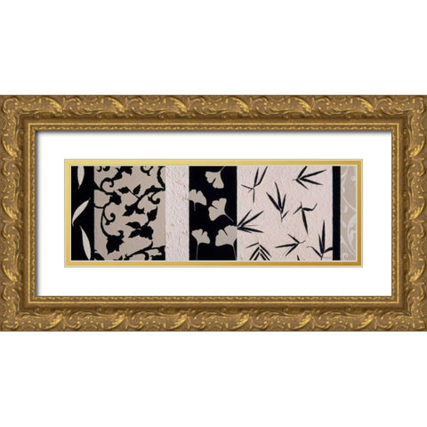 Pattern Play I Gold Ornate Wood Framed Art Print with Double Matting by Vindedzis, Rita
