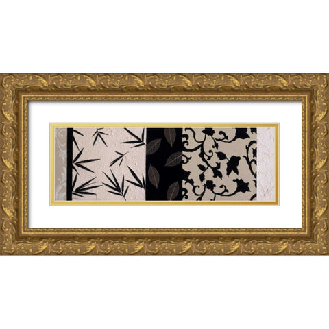 Pattern Play II Gold Ornate Wood Framed Art Print with Double Matting by Vindedzis, Rita
