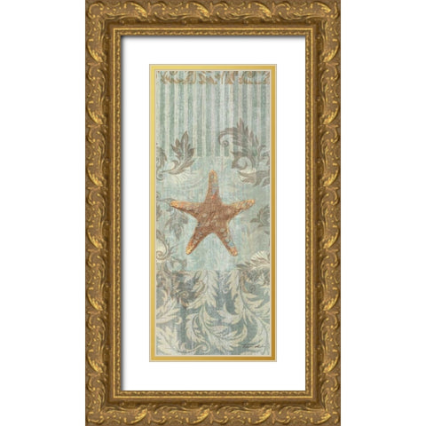 Seaside Heirloom II Gold Ornate Wood Framed Art Print with Double Matting by Venter, Tandi
