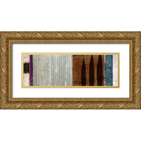 Aloe Garden II Gold Ornate Wood Framed Art Print with Double Matting by NOAH