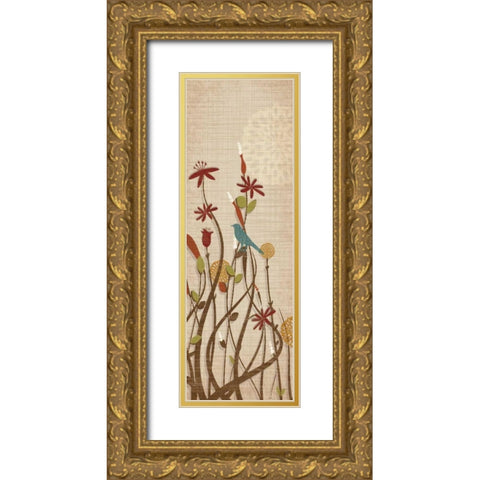 Meadow Fairgrounds II Gold Ornate Wood Framed Art Print with Double Matting by Venter, Tandi