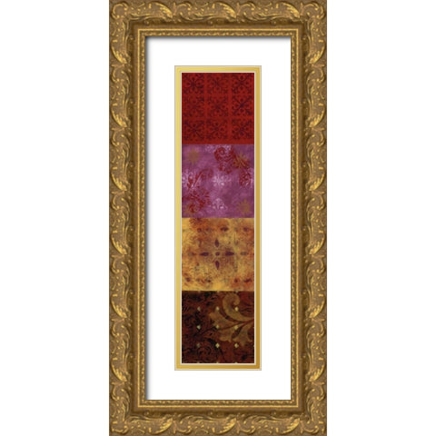 Tamarind Splash II Gold Ornate Wood Framed Art Print with Double Matting by Vindedzis, Rita