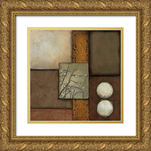 Pussy Willows I Gold Ornate Wood Framed Art Print with Double Matting by St.Germain, Patrick