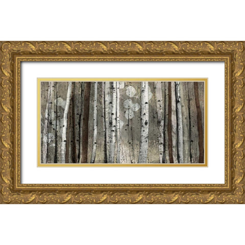 Silver Lining Gold Ornate Wood Framed Art Print with Double Matting by Venter, Tandi