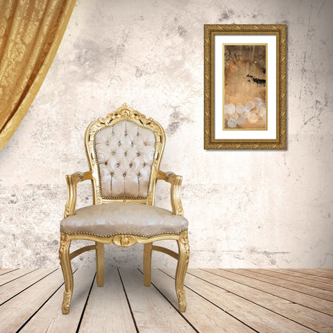 Pearl Essence I Gold Ornate Wood Framed Art Print with Double Matting by Li-Leger, Noah