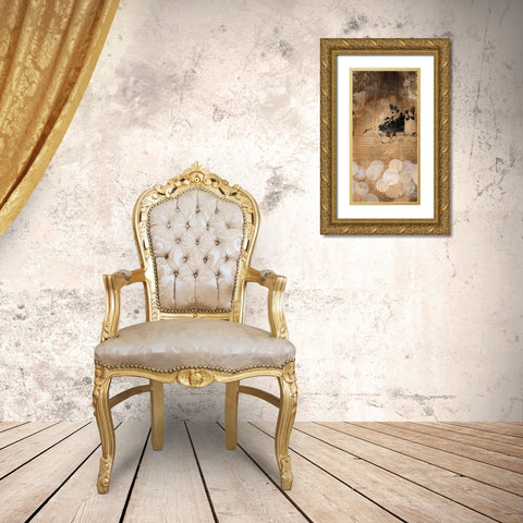 Pearl Essence II Gold Ornate Wood Framed Art Print with Double Matting by Li-Leger, Noah