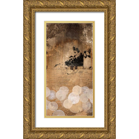 Pearl Essence II Gold Ornate Wood Framed Art Print with Double Matting by Li-Leger, Noah