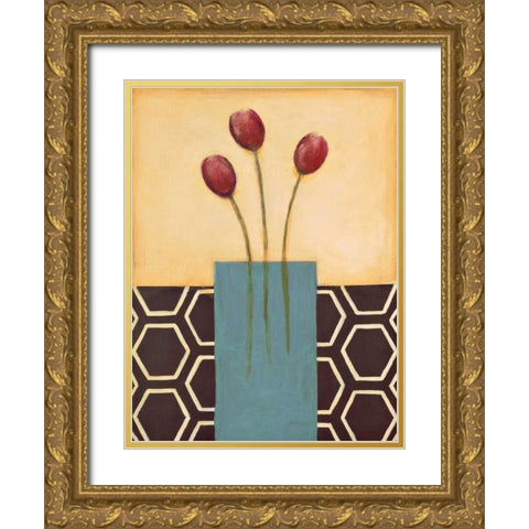 Sweet as Honey I Gold Ornate Wood Framed Art Print with Double Matting by Eve