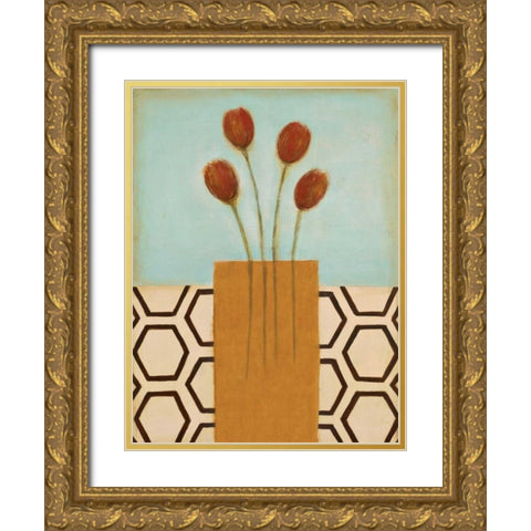 Sweet as Honey II Gold Ornate Wood Framed Art Print with Double Matting by Eve