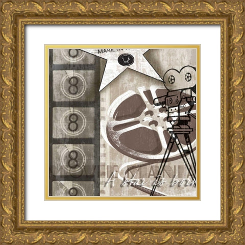 In the Making I Gold Ornate Wood Framed Art Print with Double Matting by Venter, Tandi