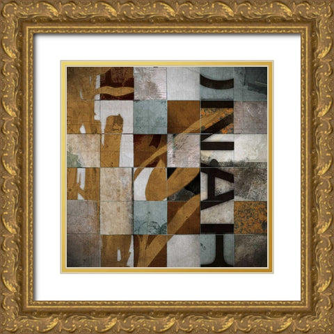 Transformations Gold Ornate Wood Framed Art Print with Double Matting by NOAH