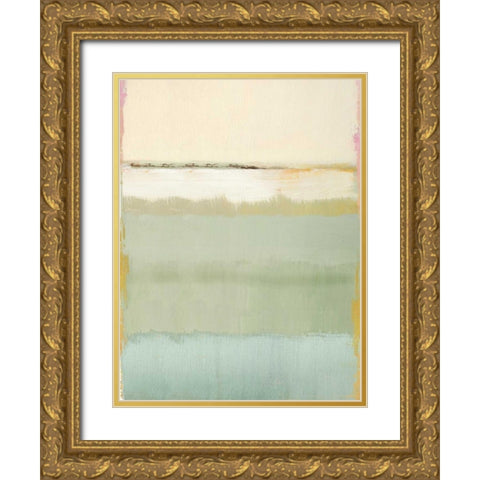 Noon II Gold Ornate Wood Framed Art Print with Double Matting by Gold, Caroline