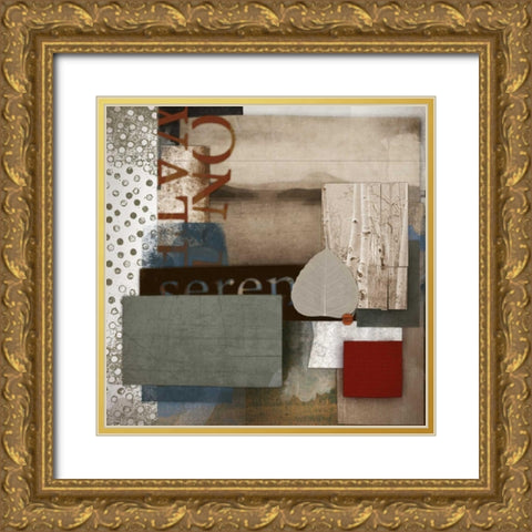 Reverie II Gold Ornate Wood Framed Art Print with Double Matting by NOAH