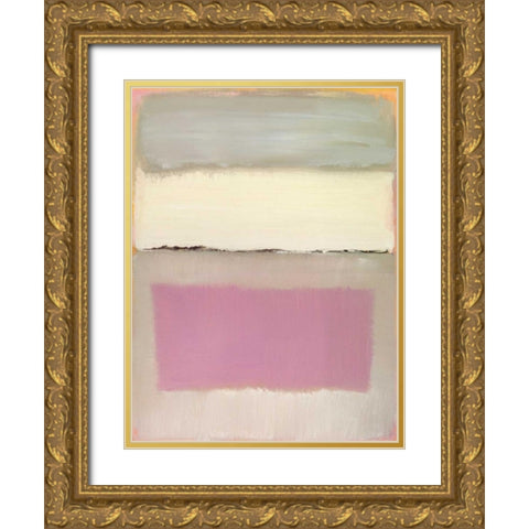 Twilight I Gold Ornate Wood Framed Art Print with Double Matting by Gold, Caroline